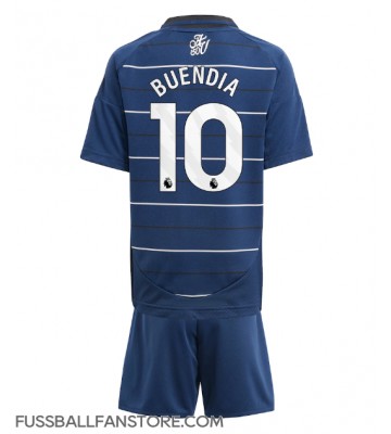 Aston Villa Emiliano Buendia #10 Replik 3rd trikot Kinder 2024-25 Kurzarm (+ Kurze Hosen)